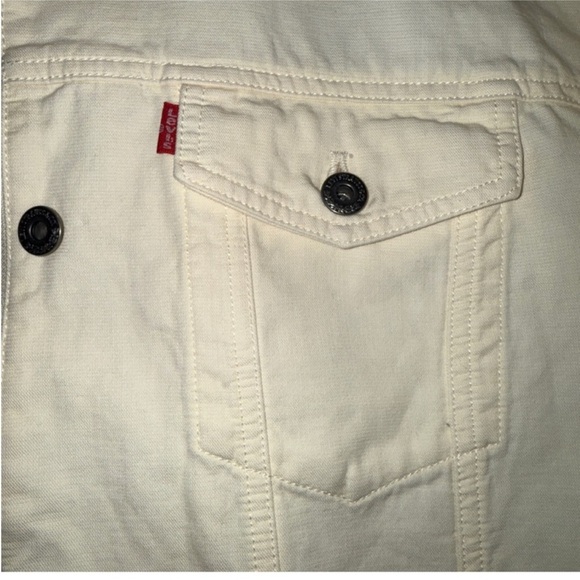 Levi's Off-White Denim Jacket for Men - Picture 3 of 5